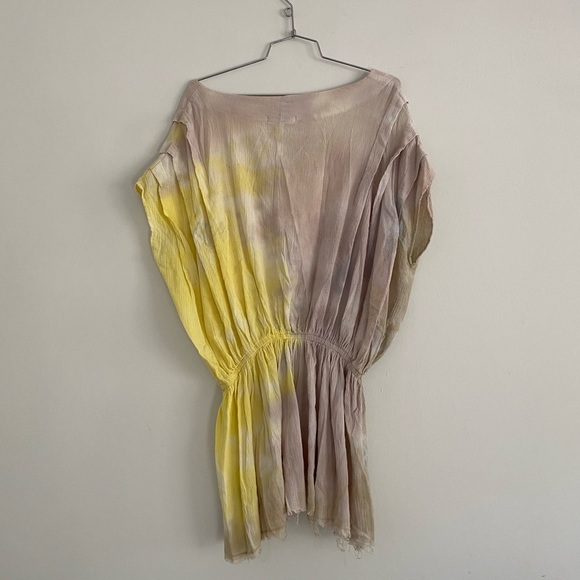 BLACK CRANE TIE-DYE DRESS - Picture 4 of 8